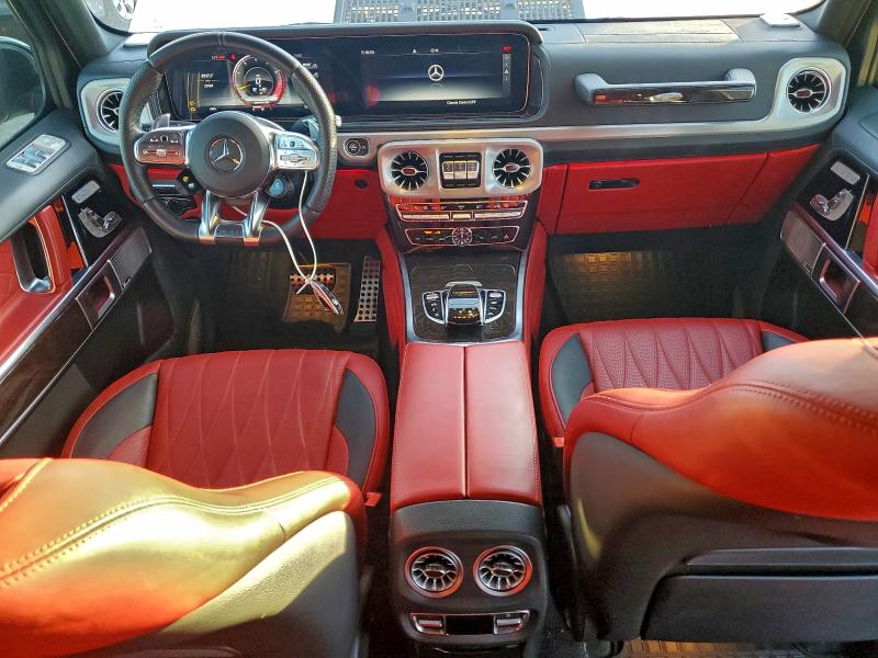 2021 Mercedes-benz G-class VIN W1NYC7HJ7MX410347 COPART salvage auction — MINOR DENT/SCRATCHES, Ca - Non-Repairable Vehicle Cert, sold $12,600 on 2026-07-09 (photo 8)