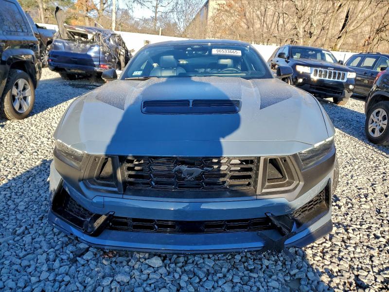2024 Ford Mustang VIN 1FA6P8R09R5505113 COPART salvage auction — Side, MA - CERT OF TITLE-SALVAGE, sold $22,000 on 2026-02-19 (photo 5)