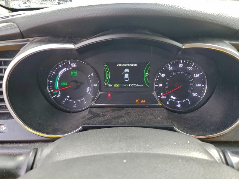 2012 Kia Optima hybrid VIN KNAGM4AD6C5013304 COPART salvage auction — SIDE, Nv - Salvage Title, sold $850 on 2026-07-16 (photo 9)