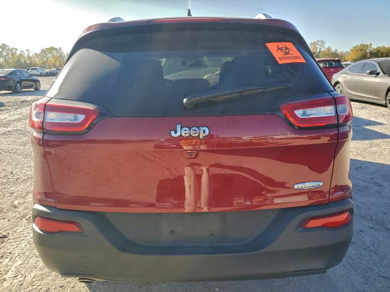 2016 Jeep Cherokee VIN 1C4PJLCB4GW116268 COPART salvage auction — FRONT END, Wv - Salvage Certificate, sold $700 on 2026-07-02 (photo 6)