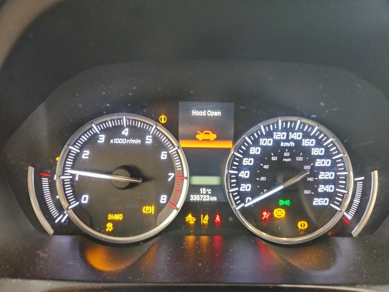 2017 Acura Tlx VIN 19UUB3F57HA800589 COPART salvage auction — FRONT END, Ab - Bos - Salvage, sold $1,450 on 2026-07-23 (photo 9)