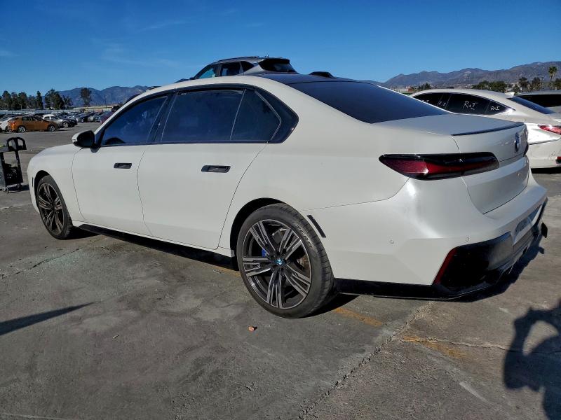 2023 BMW 7er VIN WBA23EH07PCN25032 COPART salvage auction — FRONT END, Ca - Salvage Certificate, sold $38,500 on 2026-09-23 (photo 2)