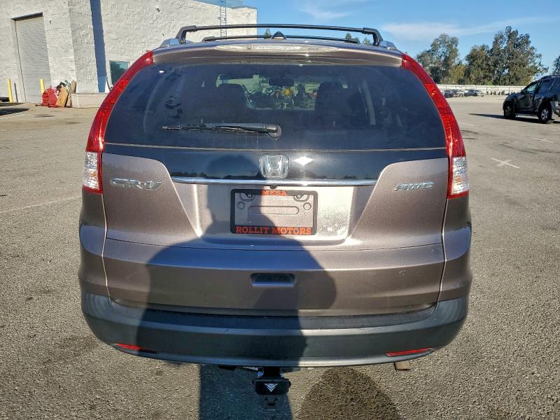 2013 Honda Cr-v VIN 5J6RM4H71DL049470 COPART salvage auction — FRONT END, Ca - Salvage Certificate, sold $3,350 on 2026-07-21 (photo 6)