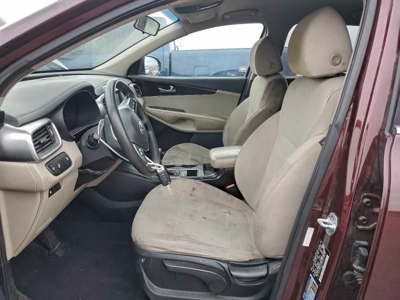 2019 Kia Sorento VIN 5XYPG4A38KG496351 COPART salvage auction — REAR END, Nv - Salvage Title, sold $2,350 on 2026-07-13 (photo 7)