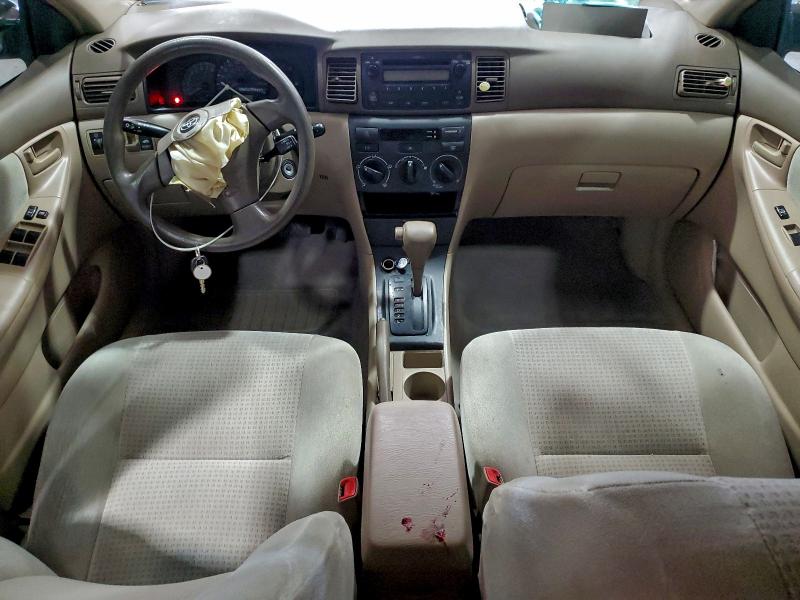 2006 Toyota Corolla VIN 2T1BR32E46C706167 COPART salvage auction — FRONT END, Va - Cert Of Title - Salvage, sold $1,400 on 2026-07-02 (photo 8)