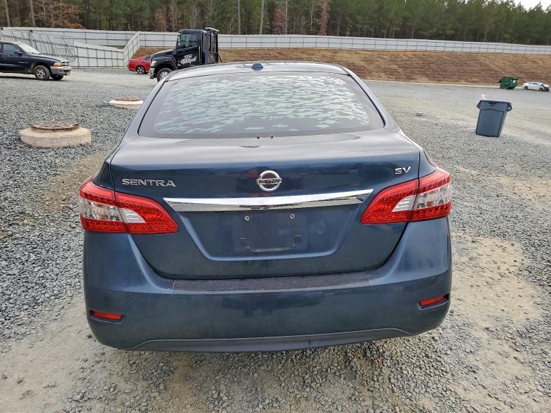 2015 Nissan Sentra VIN 3N1AB7AP0FL675736 COPART salvage auction — FRONT END, Nc - Salvage Certificate Of Title, sold $200 on 2026-07-02 (photo 6)