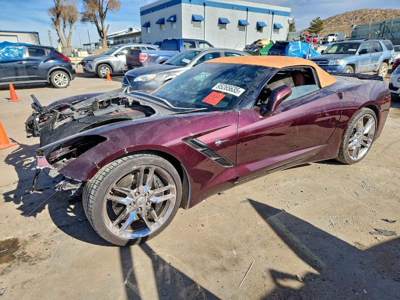 2017 Chevrolet Corvette stingray VIN 1G1YK3D70H5122838 — COPART salvage auction photo