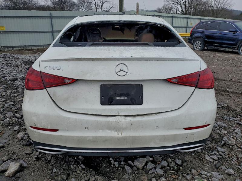 2023 Mercedes-benz C class VIN W1KAF4GBXPR097446 COPART salvage auction — INTERIOR BURN, TN - SALVAGE CERTIFICATE, sold $5,800 on 2026-07-08 (photo 6)