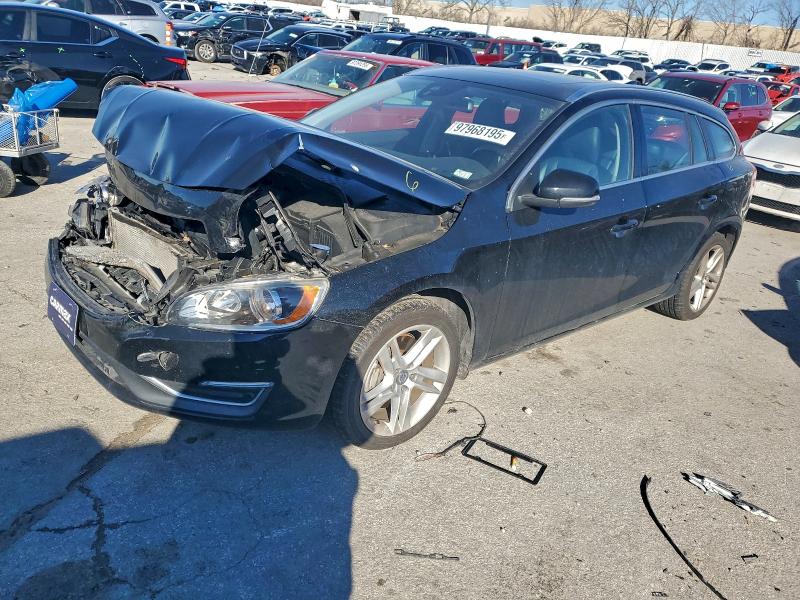 2015 Volvo V60 VIN YV1612SD4F1212996 COPART salvage auction — FRONT END, Mo - Salvage Certificate Of Title, sold $1,500 on 2026-08-18 (photo 1)