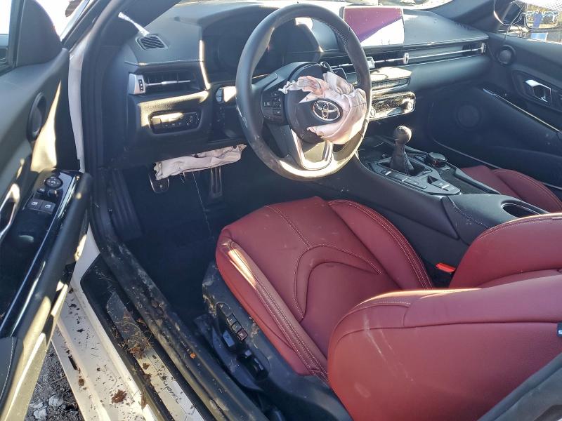 2026 Toyota Supra VIN WZ1DB0G05TW074003 COPART salvage auction — Front End, MD - CERT OF SALVAGE > 75% DAMAGE, sold $11,700 on 2026-02-12 (photo 8)