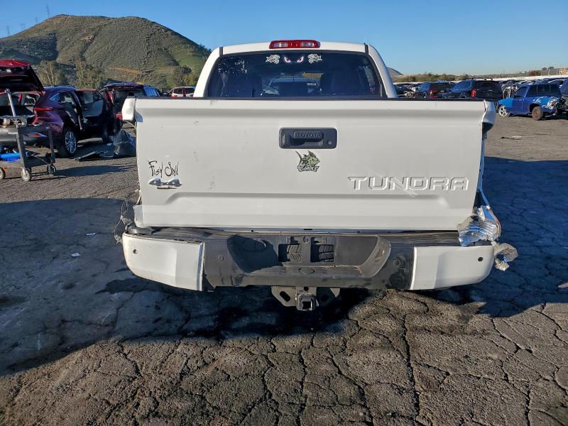 2018 Toyota Tundra VIN 5TFAY5F19JX711621 COPART salvage auction — FRONT END, Ca - Salvage Certificate, sold $525 on 2026-07-30 (photo 6)