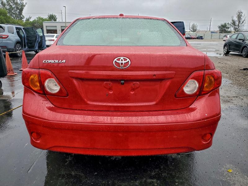 2009 Toyota Corolla VIN JTDBL40E999022526 COPART salvage auction — FRONT END, FL - CERT OF TITLE SLVG REBUILDABLE, sold $2,100 on 2026-07-20 (photo 6)
