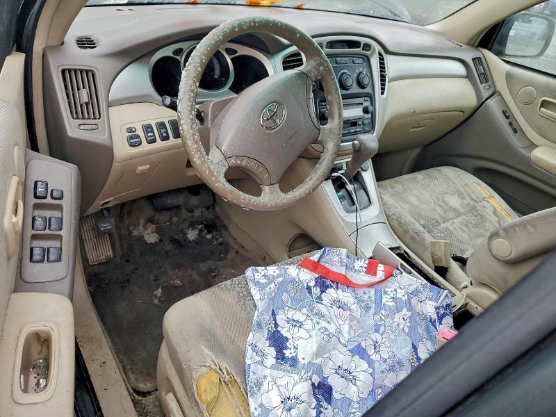 2006 Toyota Highlander VIN JTEDW21A560012149 COPART salvage auction — MECHANICAL, Ca - Certificate Of Title, sold $500 on 2026-07-07 (photo 8)