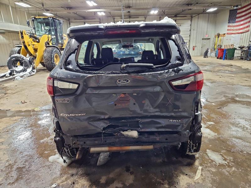 2020 Ford Ecosport VIN MAJ6S3JL5LC346066 COPART salvage auction — REAR END, Salvage Title, sold $875 on 2026-07-20 (photo 6)