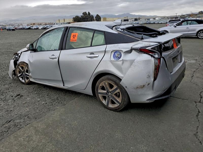 2016 Toyota Prius VIN JTDKARFU4G3512096 COPART salvage auction — ALL OVER, Ca - Salvage Certificate, sold $700 on 2026-07-02 (photo 2)
