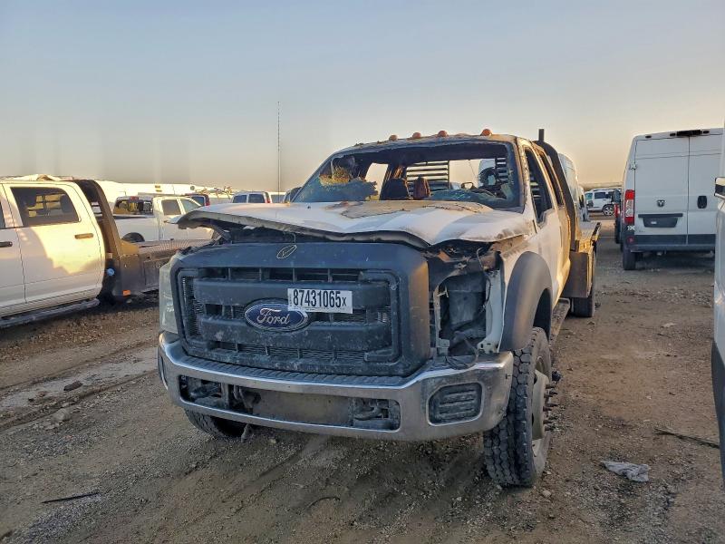 2015 Ford F-550 super duty VIN 1FD0W5HT2FED57911 COPART salvage auction — BURN, Tx - Salvage Vehicle Title, sold $250 on 2026-07-30 (photo 1)