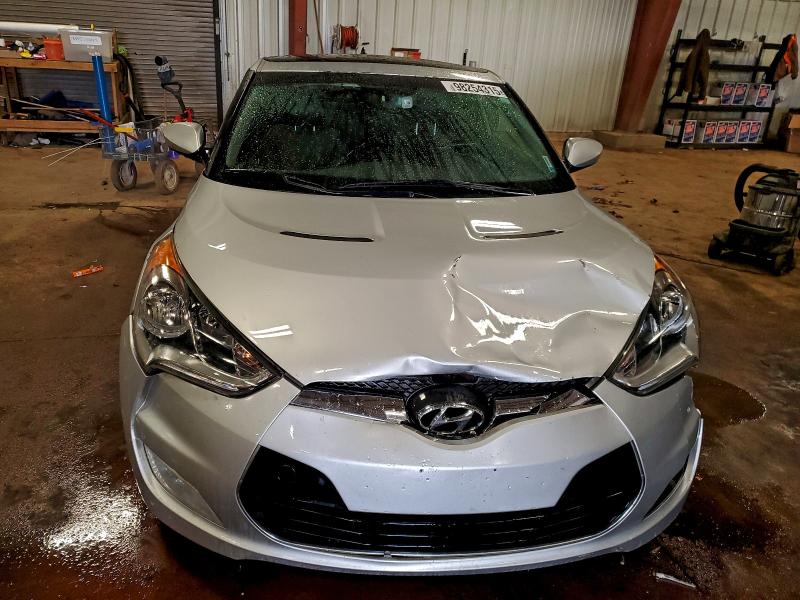 2013 Hyundai Veloster VIN KMHTC6AD5DU121898 COPART salvage auction — FRONT END, Mi - Certificate Of Title, sold $350 on 2026-07-10 (photo 5)