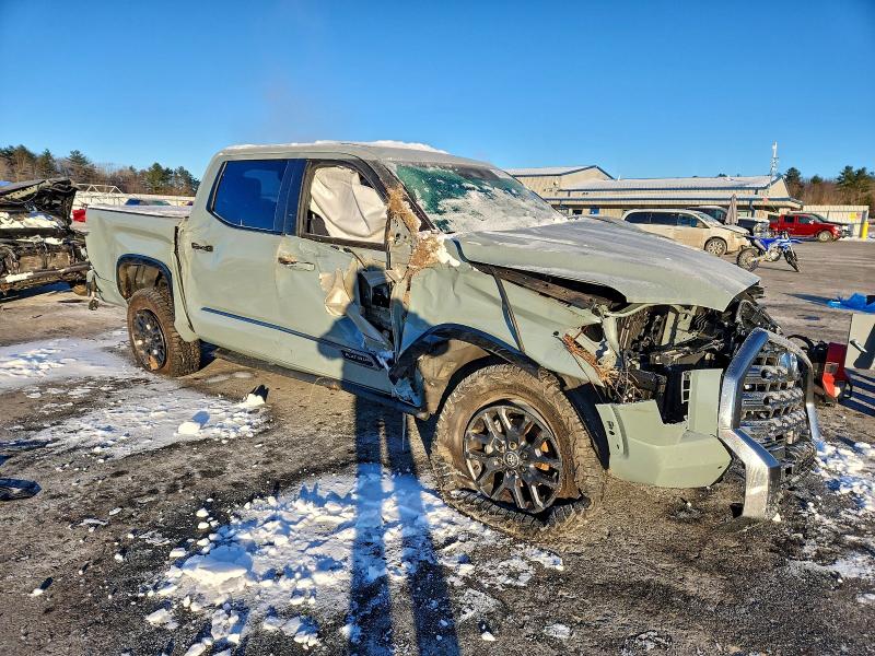 2025 Toyota Tundra VIN 5TFNA5DB9SX302392 COPART salvage auction — FRONT END, Me - Cert Of Title-Salvage Collisio, sold $15,100 on 2026-07-29 (photo 4)