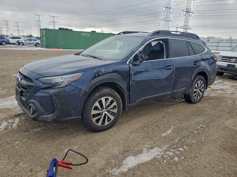 2025 Subaru Outback VIN 4S4BTADC3S3241686 COPART salvage auction — SIDE, Il - Salvage Certificate, sold $4,100 on 2026-07-09 (photo 1)