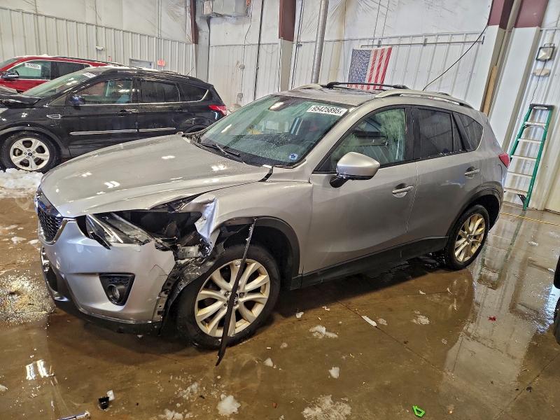 2014 Mazda Cx-5 VIN JM3KE4DY3E0325449 COPART salvage auction — FRONT END, Wi - Certificate Of Title, sold $2,300 on 2026-07-20 (photo 1)