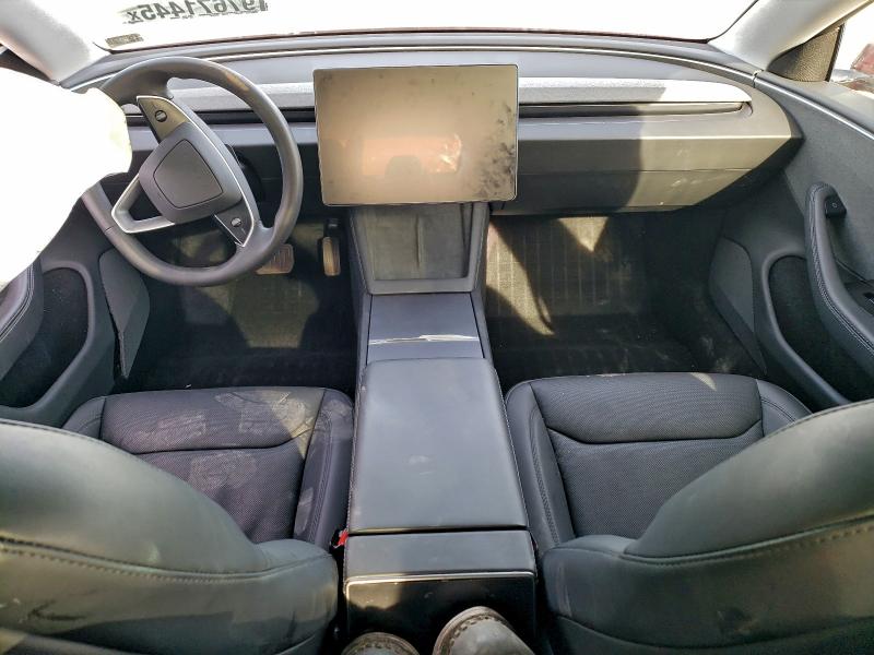 2025 Tesla Model 3 VIN 5YJ3E1EA5SF900581 COPART salvage auction — SIDE, Va - Cert Of Title - Salvage, sold $8,100 on 2026-07-22 (photo 8)