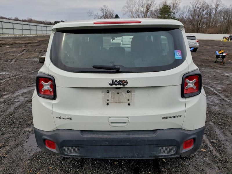 2022 Jeep Renegade VIN ZACNJDA12NPN51708 COPART salvage auction — FRONT END, Id - Salvage Certificate Of Title, sold $1,300 on 2026-08-04 (photo 6)