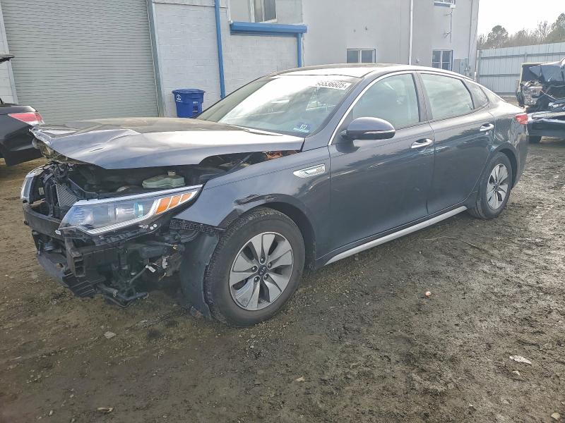 2017 Kia Optima VIN KNAGT4LE7H5009567 COPART salvage auction — FRONT END, Nj - Cert Of Title-Salvage, sold $1,050 on 2026-07-08 (photo 1)