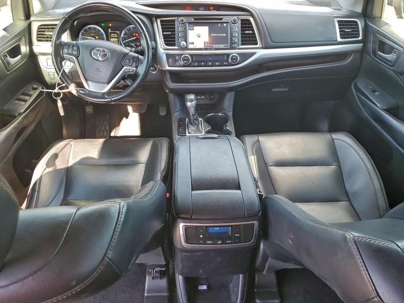 2019 Toyota Highlander VIN 5TDKZRFH9KS565234 COPART salvage auction — REAR END, Nv - Salvage Title, sold $7,200 on 2026-07-14 (photo 8)