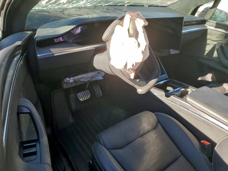 2024 Tesla Model x VIN 7SAXCBE60RF438677 COPART salvage auction — FRONT END, Nj - Cert Of Title-Salvage, sold $19,700 on 2026-07-09 (photo 8)