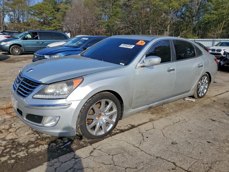 2011 Hyundai Equus VIN KMHGH4JF2BU029976 — COPART salvage auction photo
