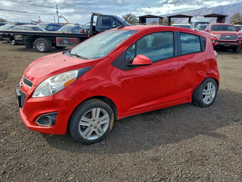 2015 Chevrolet Spark VIN KL8CB6S92FC755849 COPART salvage auction — REAR END, HI - BILL OF SALE - PARTS ONLY, sold $30 on 2026-07-27 (photo 1)