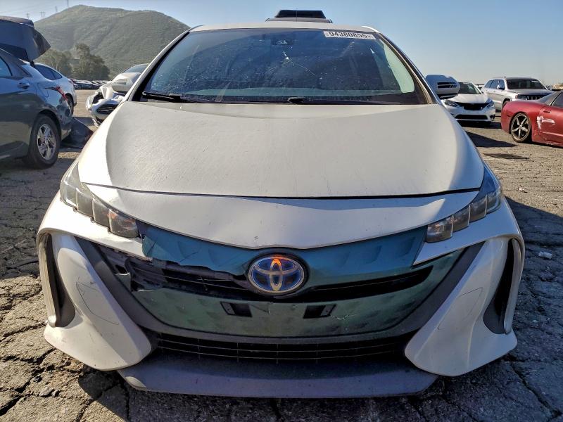 2018 Toyota Prius prime VIN JTDKARFP7J3103673 COPART salvage auction — FRONT END, CA - SALVAGE CERTIFICATE, sold $9,200 on 2026-08-20 (photo 5)