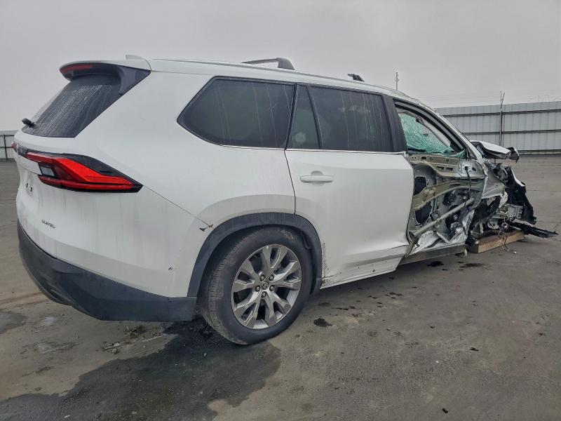 2024 Toyota Highlander VIN 5TDAAAB50RS069250 COPART salvage auction — Rollover, CA - SALVAGE CERTIFICATE, sold $14,100 on 2026-05-21 (photo 3)