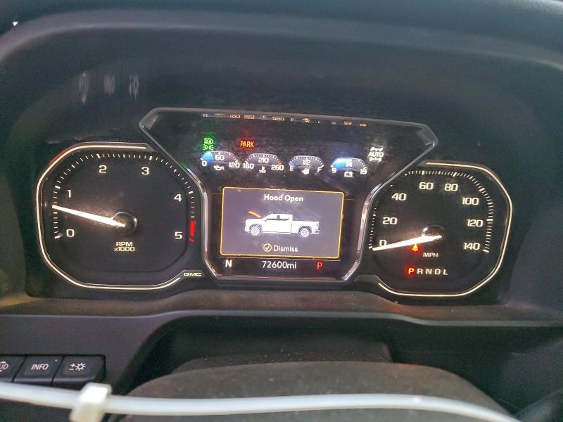 2020 Gmc SIERRA VIN 1GT49PEY2LF212236 COPART salvage auction — REPLACED VIN, Ca - Certificate Of Title, sold $32,750 on 2026-07-30 (photo 9)
