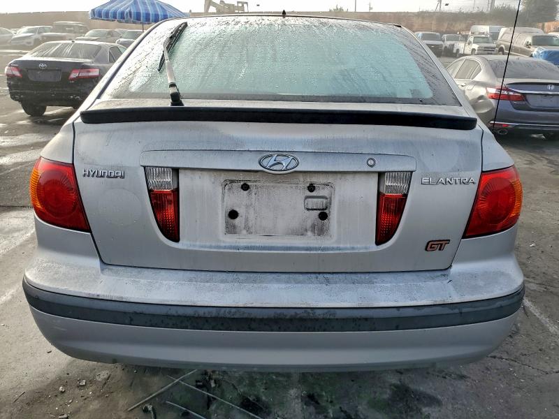 2003 Hyundai Elantra VIN KMHDN55D93U096716 COPART salvage auction — FRONT END, Ca - Salvage Certificate, sold $175 on 2026-07-08 (photo 6)
