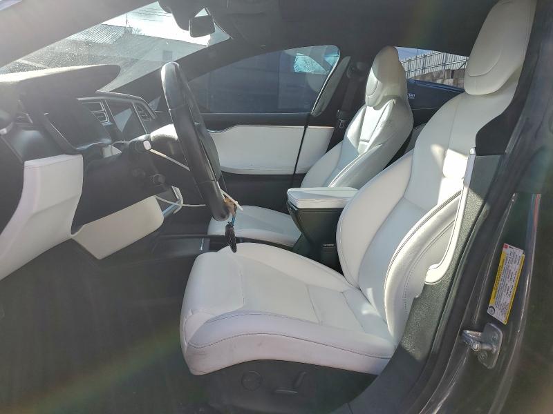 2017 Tesla Model s VIN 5YJSA1E28HF198670 COPART salvage auction — FRONT END, Id - Salvage Certificate Of Title, sold $6,100 on 2026-07-31 (photo 7)