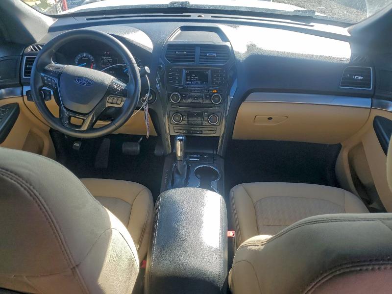 2017 Ford Explorer VIN 1FM5K7B87HGD42913 COPART salvage auction — FRONT END, Ca - Salvage Certificate, sold $150 on 2026-07-31 (photo 8)