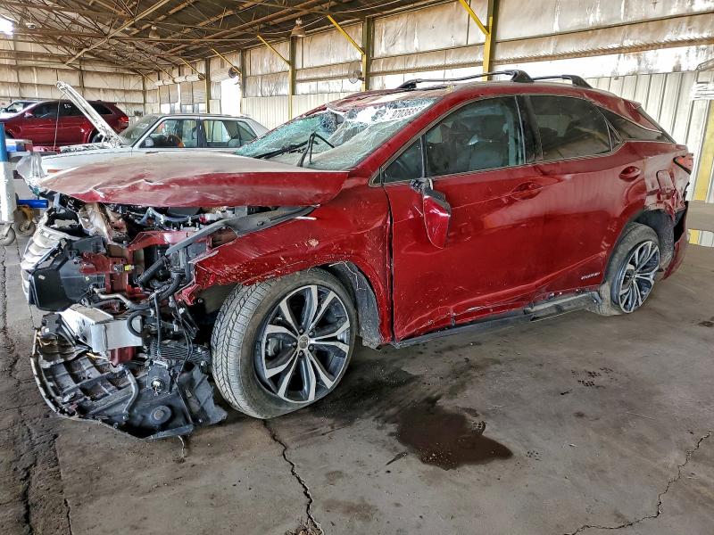 2016 Lexus Rx 450h VIN 2T2BGMCA0GC005341 COPART salvage auction — ALL OVER, AZ - CERT OF TITLE - SALVAGE, sold $4,650 on 2026-07-29 (photo 1)
