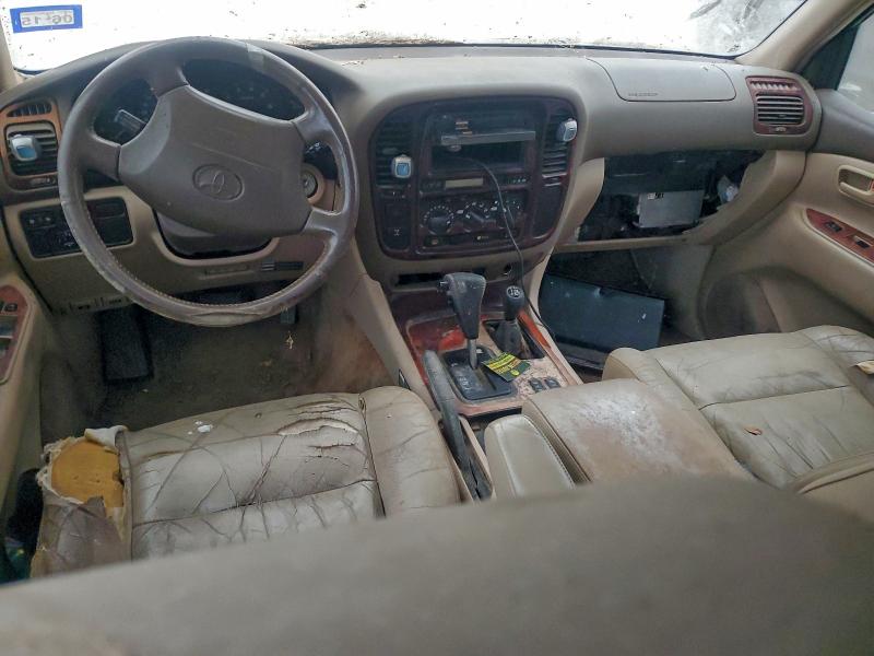 1999 Toyota Land cruiser VIN JT3HT05J7X0041381 COPART salvage auction — FRONT END, ID - SALVAGE CERTIFICATE OF TITLE, sold $1,750 on 2026-07-29 (photo 8)