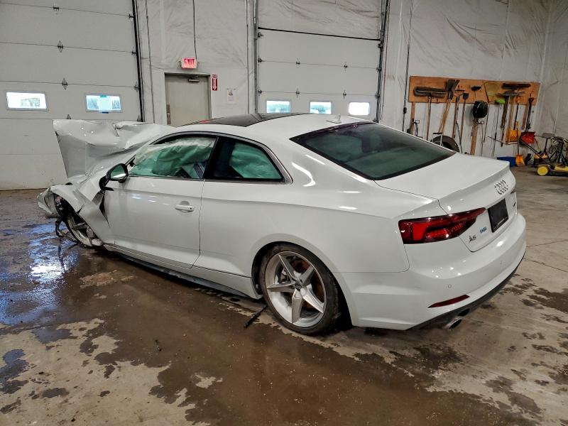 2019 Audi A5 VIN WAUTNAF5XKA015588 COPART salvage auction — FRONT END, Vt - Cert Of Title-Salvage Vehicle, sold $275 on 2026-07-13 (photo 2)