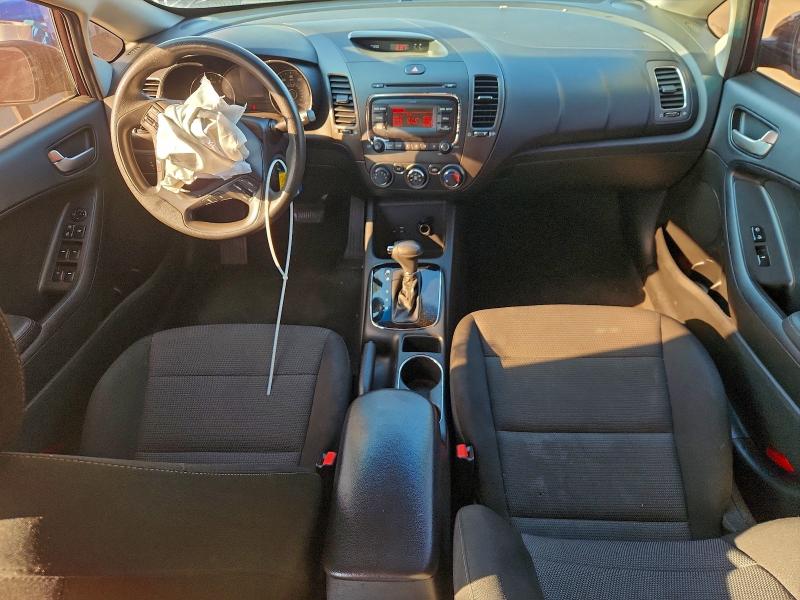 2018 Kia Forte VIN 3KPFK4A73JE236237 COPART salvage auction — FRONT END, Tx - Salvage Vehicle Title, sold $900 on 2026-07-02 (photo 8)