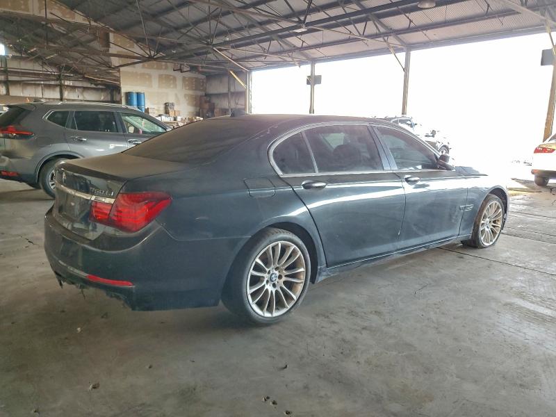 2013 BMW 7 series VIN WBAYF8C59DD140065 COPART salvage auction — REAR END, Az - Certificate Of Title, sold $1,550 on 2026-07-27 (photo 3)