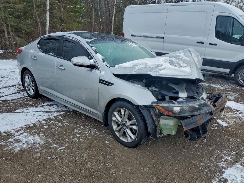 2011 Kia Optima VIN KNAGR4A65B5217934 COPART salvage auction — FRONT END, ON - PERMIT SALVAGE, sold $850 on 2026-07-09 (photo 4)