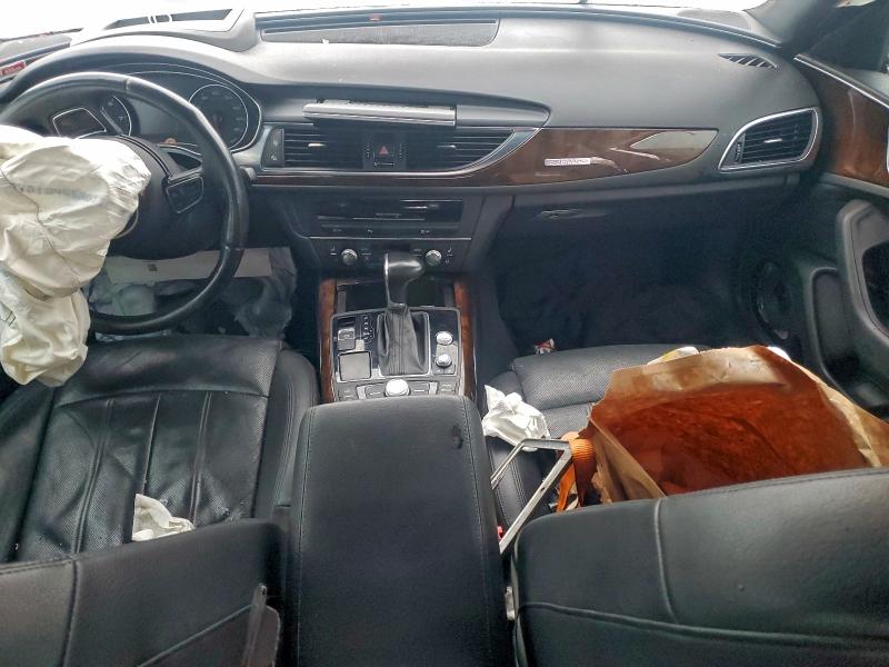 2013 Audi A6 VIN WAUJGAFCXDN105805 COPART salvage auction — ALL OVER, Pa - Certificate Of Salvage, sold $300 on 2026-07-14 (photo 8)