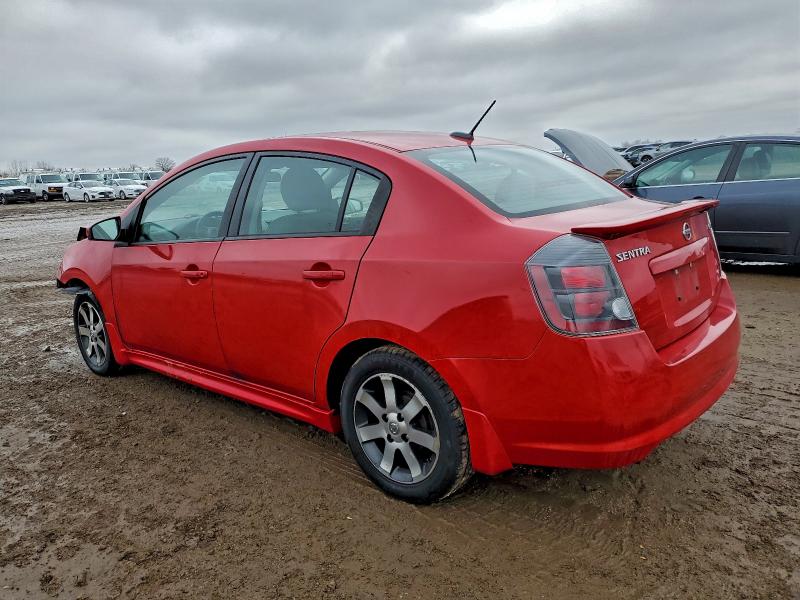 2012 Nissan Sentra VIN 3N1AB6AP9CL768776 COPART salvage auction — FRONT END, Il - Salvage Certificate, sold $775 on 2026-07-02 (photo 2)