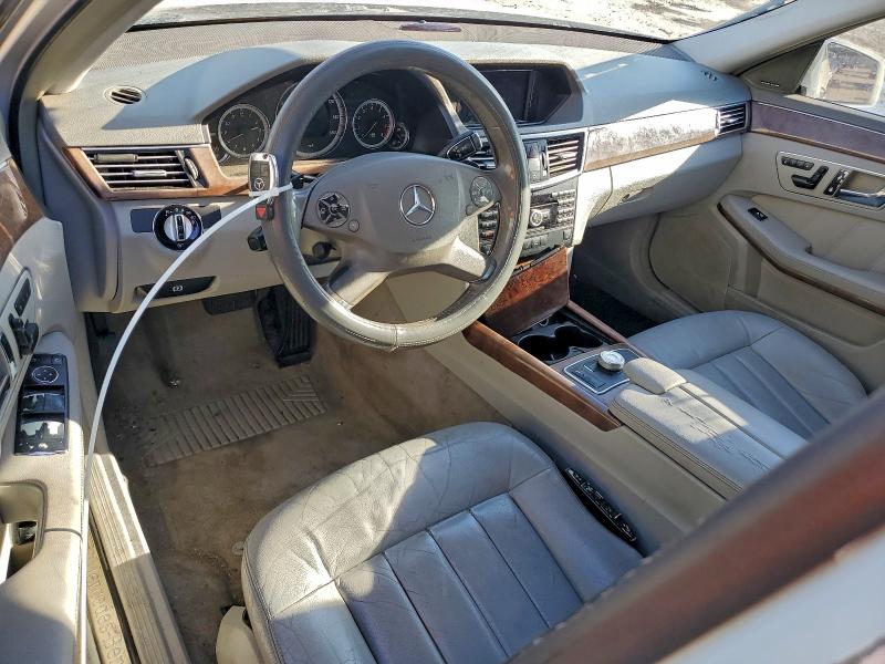 2010 Mercedes-benz E-klasse VIN WDDHF5GBXAA128947 COPART salvage auction — FRONT END, Sc - Cert Of Title-Salvage, sold $175 on 2026-08-03 (photo 8)