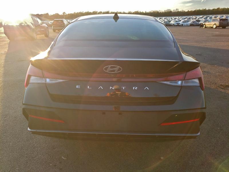 2024 Hyundai Elantra VIN KMHLM4DGXRU637320 COPART salvage auction — FRONT END, Ny - Mv907A-Parts Only, sold $100 on 2026-07-22 (photo 6)