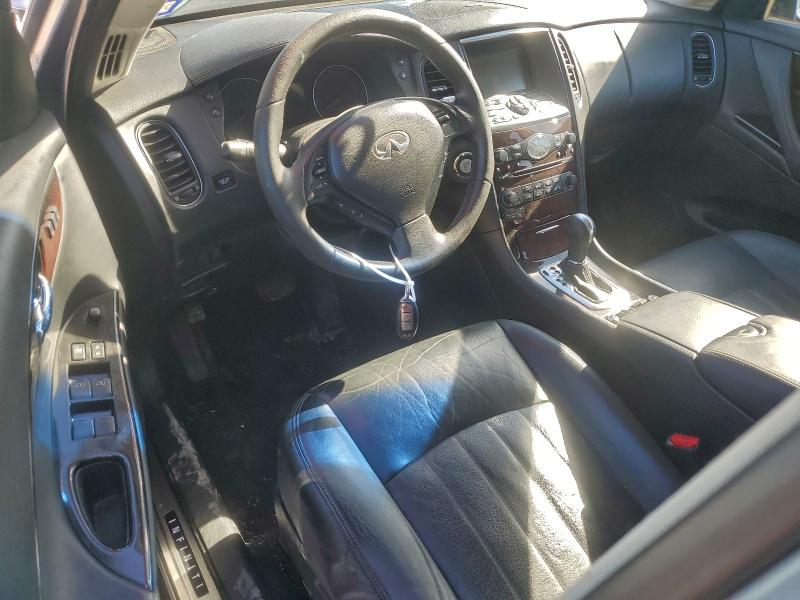 2012 Infiniti Ex35 VIN JN1AJ0HR0CM450185 COPART salvage auction — FRONT END, Tx - Cert Of Title-Rebuilt Salvage, sold $1,400 on 2026-07-31 (photo 8)