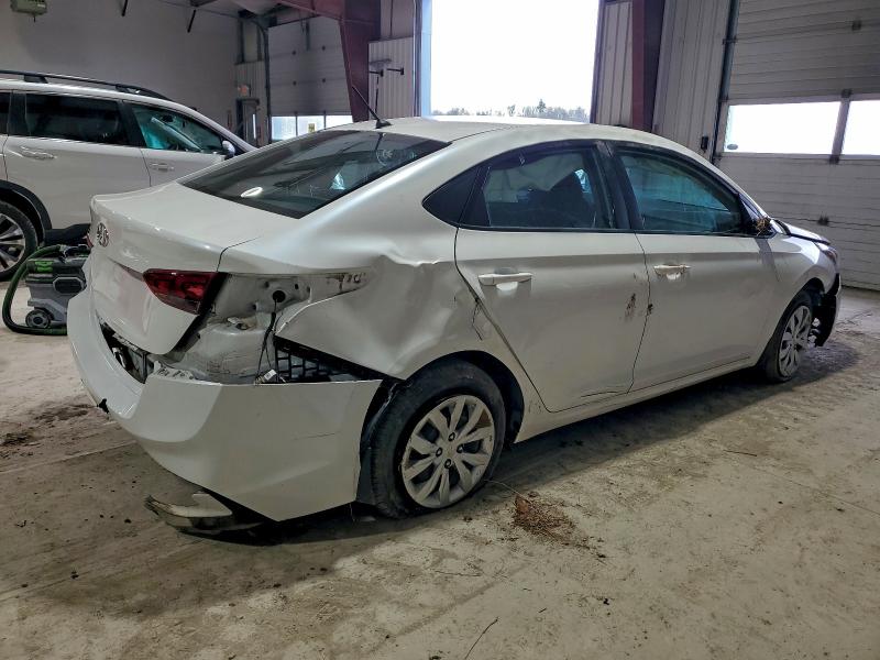 2022 Hyundai Accent VIN 3KPC24A67NE180495 COPART salvage auction — ROLLOVER, Pa - Certificate Of Salvage, sold $2,500 on 2026-07-02 (photo 3)