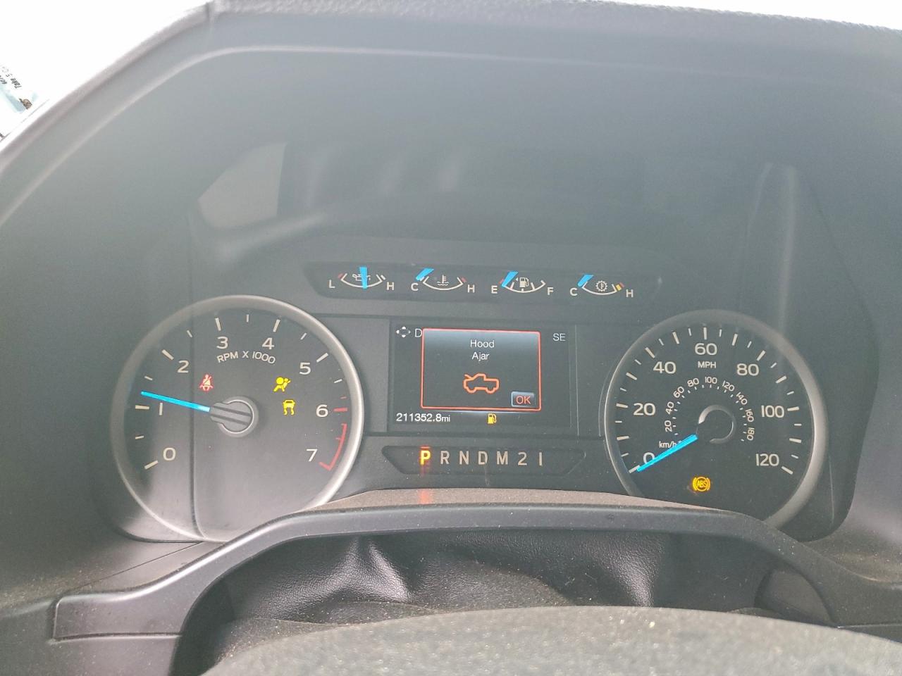 2016 Ford F-150 Lightning VIN 1FTEW1EP3GKD07953 COPART salvage auction — Front End, MS - CERT OF TITLE-SALVAGED, sold $4,350 on 2026-03-06 (photo 9)